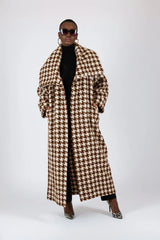 Winter Houndstooth Coat Ofelia