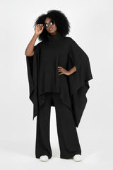 Knitted Poncho Outfit EVA