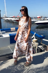 Sleeveless Linen Jumpsuit Maral