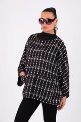MAGDALENA Wool Winter Poncho - D FOLD Clothing