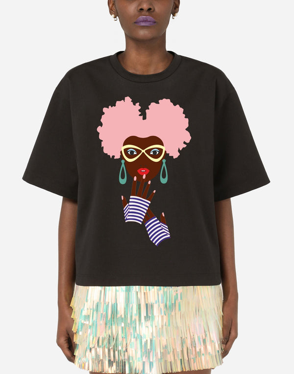 African Graphic Premium Cotton T-shirt