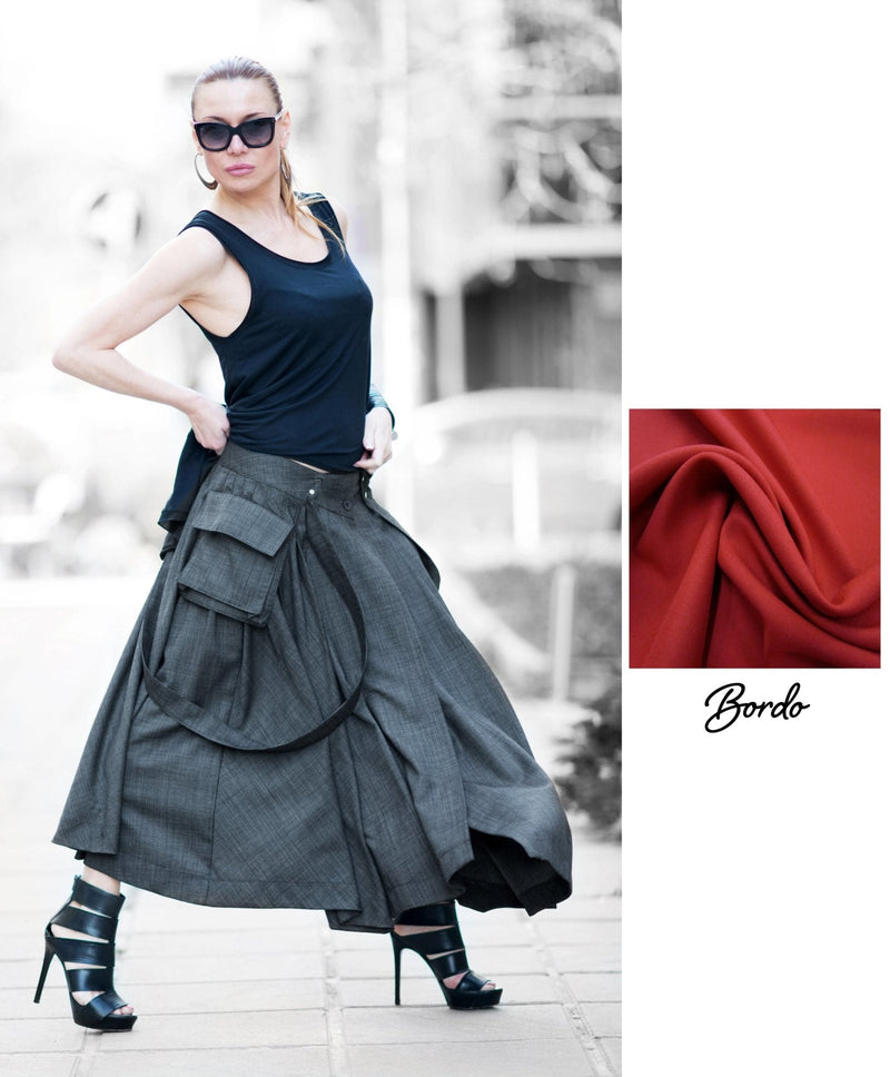 Asymmetrical Long Skirt Zefira - EUG FASHION