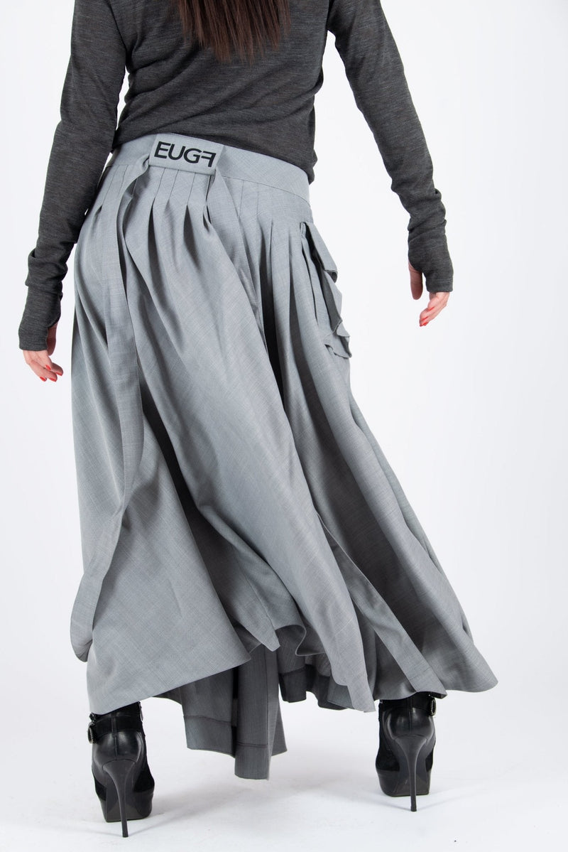 Asymmetrical Long Skirt Zefira - EUG FASHION
