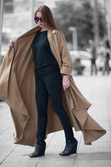 RENATA Autumn Camel Coat - D FOLD Clothing