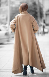 RENATA Autumn Camel Coat - D FOLD Clothing