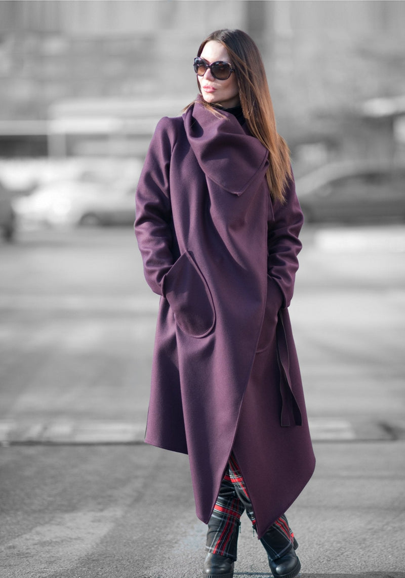 Autumn Women Purple Coat VICTORIA
