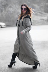  DENERIS Autumn Wool Hooded Vest - Stylish and Warm