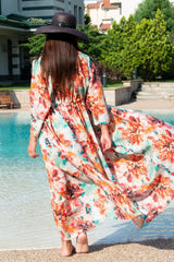 Beach Satin Pareo KERI SALE - EUG FASHION