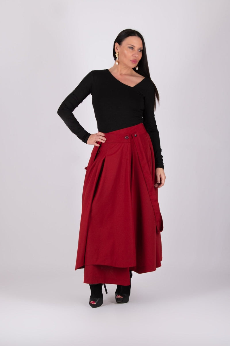 LINA Black Jersey Top D FOLD Clothing - Effortless Style and Comfort