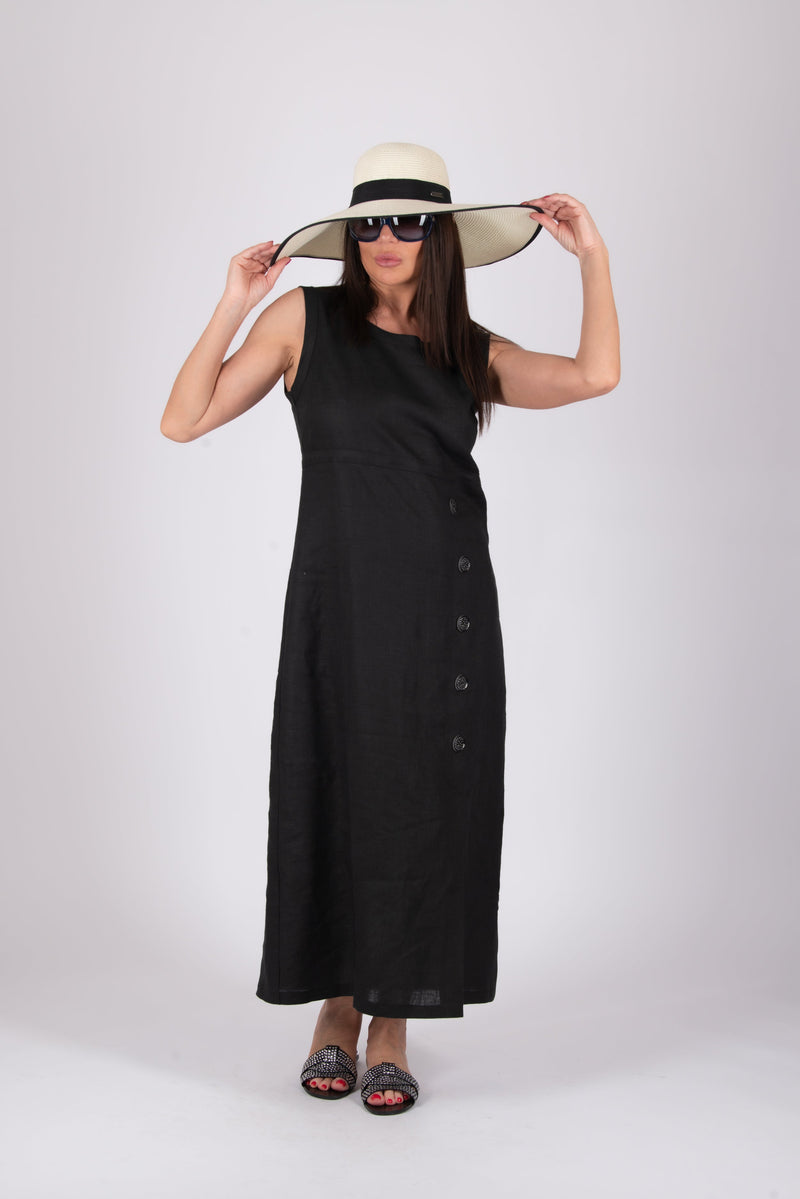 PRIMA Linen Summer Casual Dress