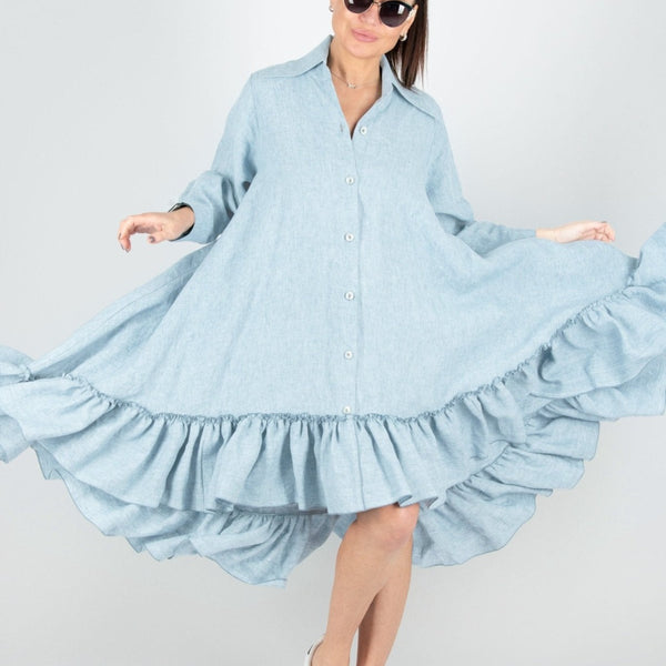 Discover Effortless Style with VANESA Linen Summer Dress