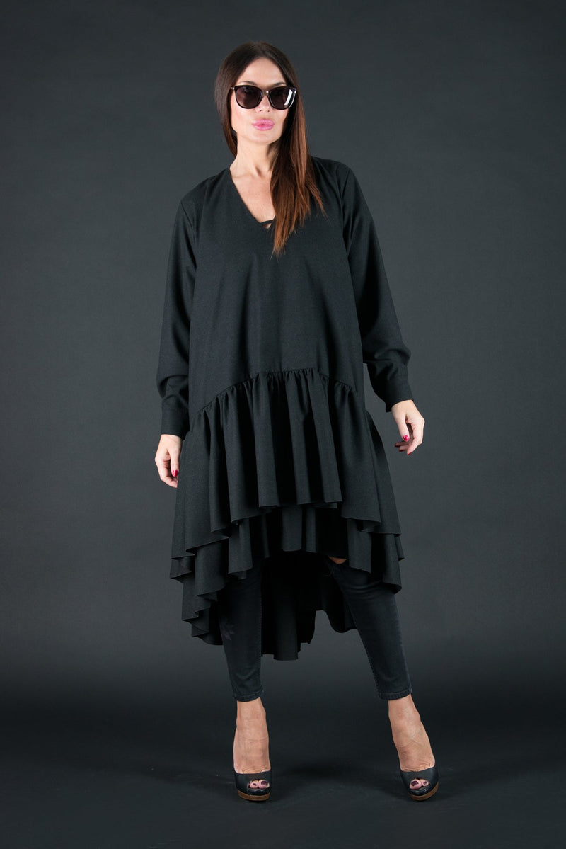 Cashmere Wool Dress MORANY - EUG FASHION