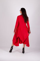 Cotton Dress MARIA - D FOLD CLOTHING