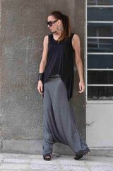 DFold Clothing RENY Cotton Harem Pant - Gentle and soft cotton harem pants with elastic waist.