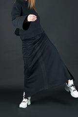 Cotton Long Sport Skirt Amika - EUG FASHION
