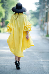 KAMI Cotton Loose Dress - D FOLD Clothing