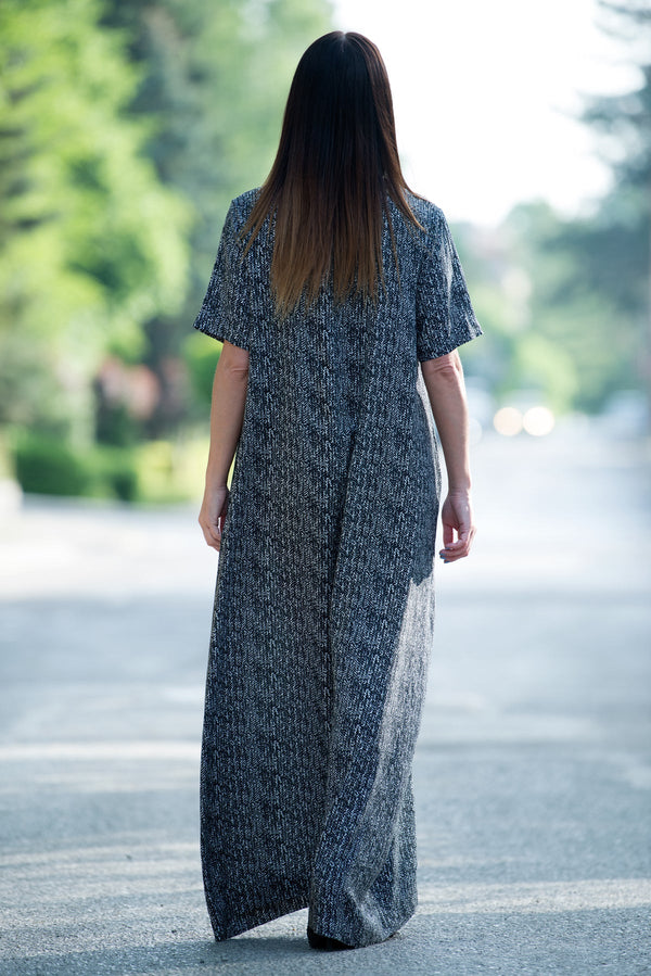  DFold Clothing: VALENTIN Linen Wide Plus Size Jumpsuit