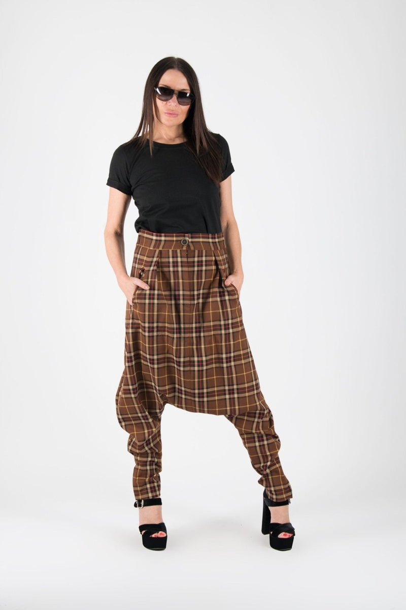Drop Crotch Pants JASMINE - D FOLD CLOTHING
