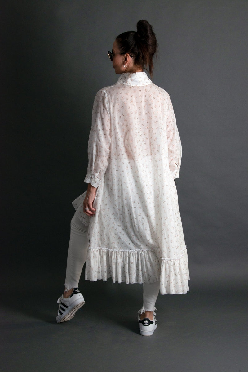 Flounces Shirtdress MARTINA - EUG FASHION