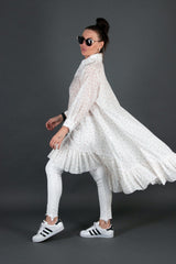 Flounces Shirtdress MARTINA - EUG FASHION