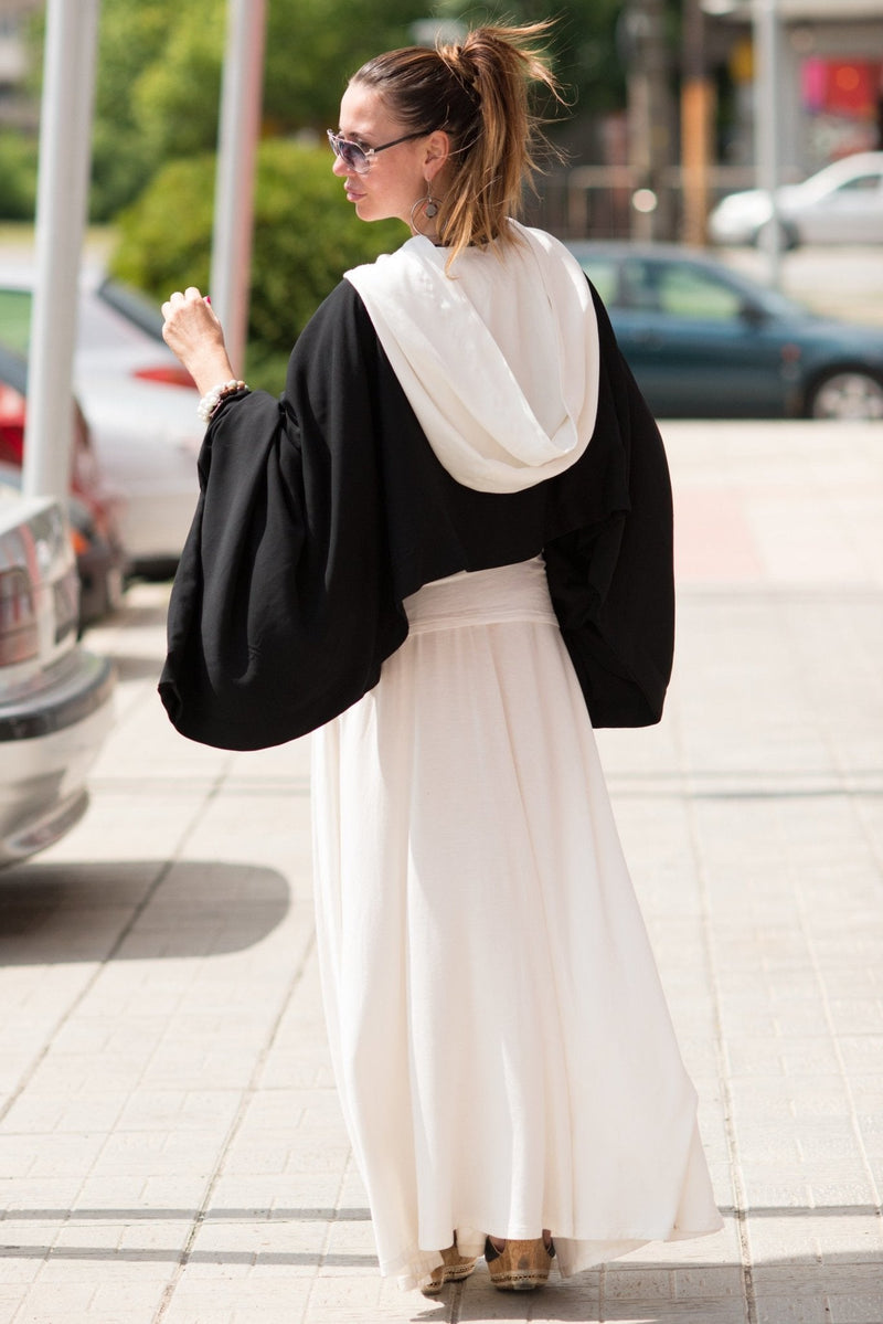 ANASTASIA Hooded Summer Vest - D FOLD CLOTHING