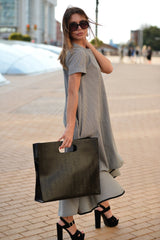 Leather Tote Fashion Bag PENELOPE - EUG FASHION