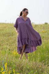 Linen Dress VALERIA - EUG FASHION