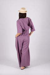Linen Jumpsuit REGINA - EUG FASHION
