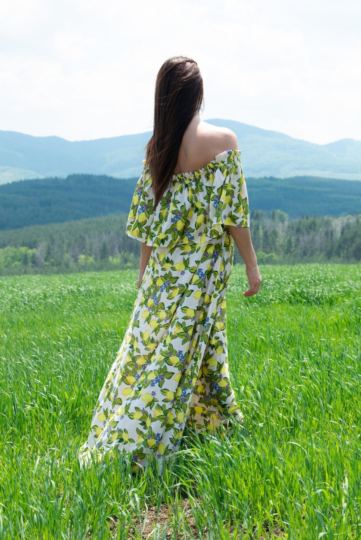 Shop the TARA Linen Off Shoulders Dress | DFold Clothing  dfold.shop