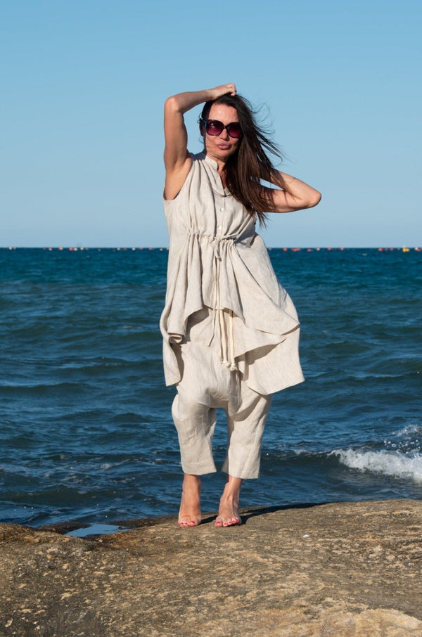 Linen Outfit DANIELA by D Fold Clothing
