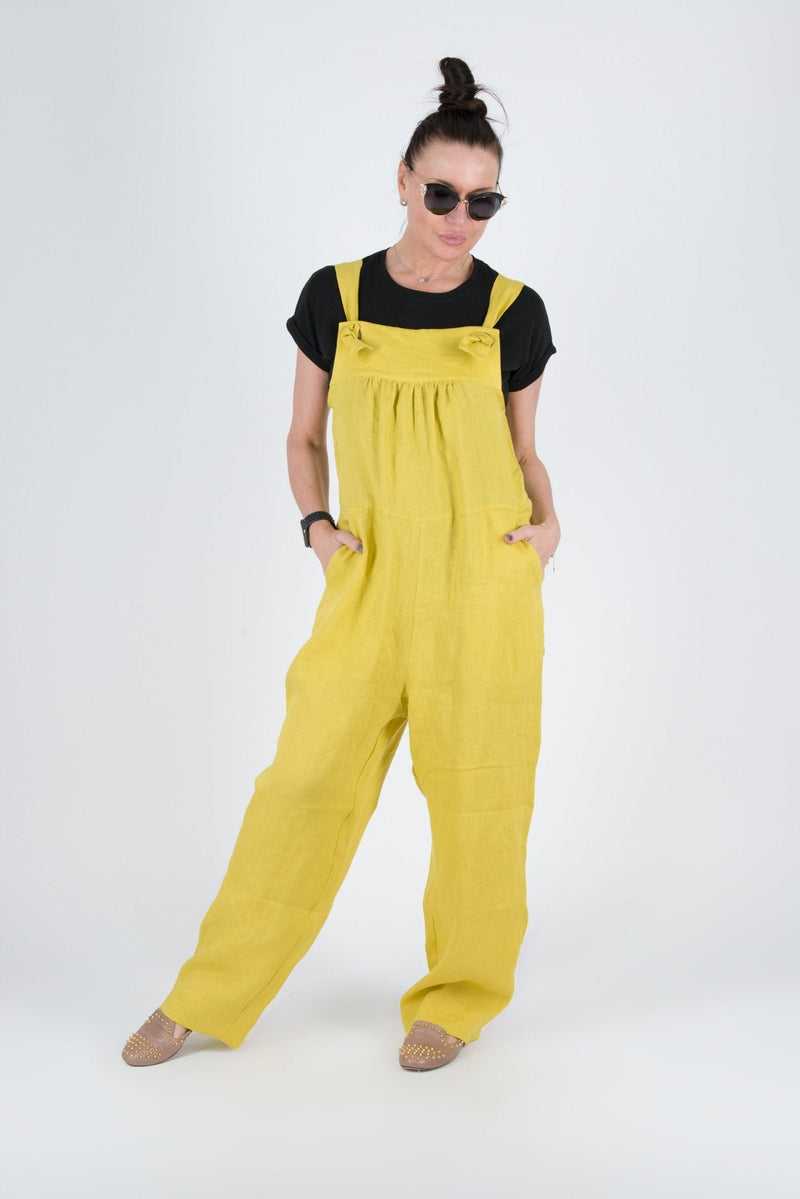 Linen Summer Jumpsuit ROME - EUG FASHION