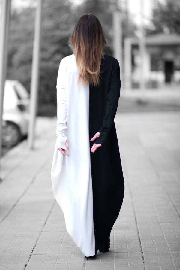 Long Cotton Dress WENDY - EUG FASHION