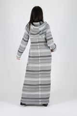 Long hooded dress ROSENA SALE - EUG FASHION