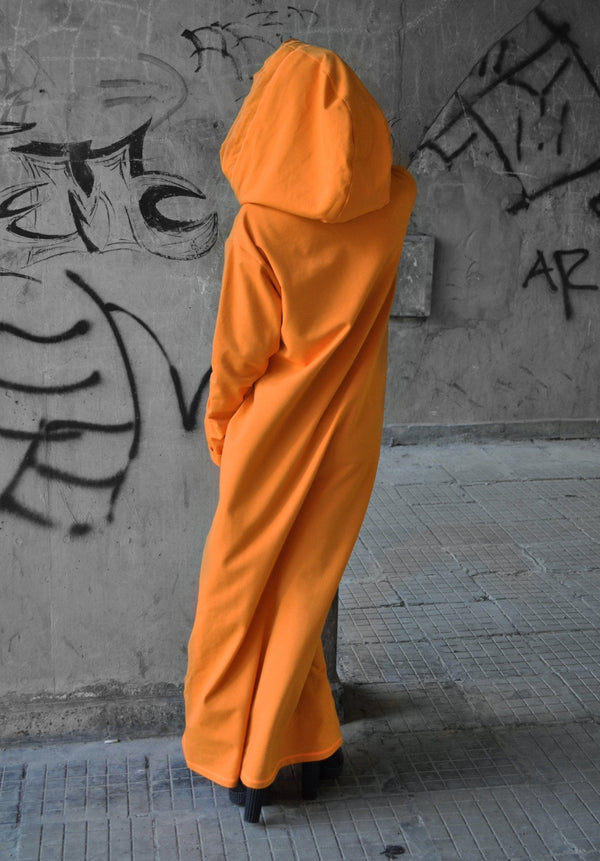 Long Hooded Women Dress IREN - EUG FASHION