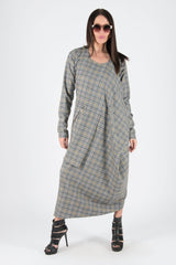 Long Sleeves Dress CARMELA SALE - D FOLD CLOTHING