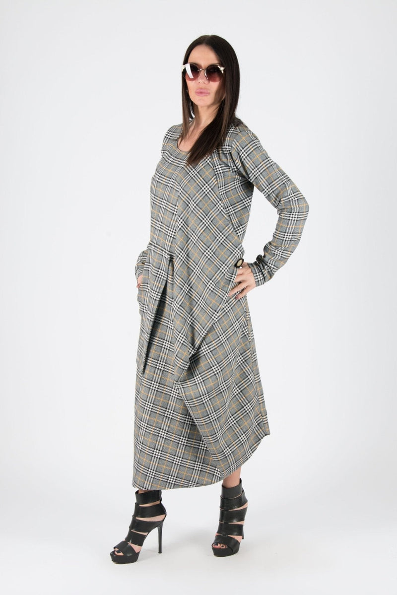 Long Sleeves Dress CARMELA SALE - D FOLD CLOTHING