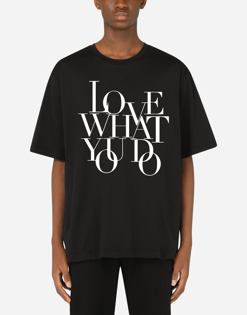 Love Text T-shirt - EUG FASHION