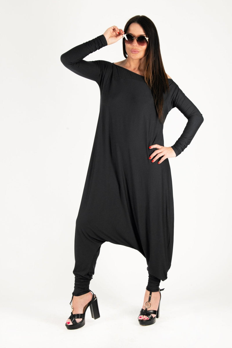 MARLA Maxi Cotton Jumpsuit - D FOLD Clothing