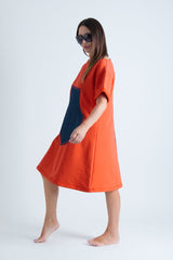 Midi Casual Dress MAGNOLIA SALE - EUG FASHION