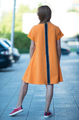 Midi Print Dress MAGNOLIA SALE - EUG FASHION