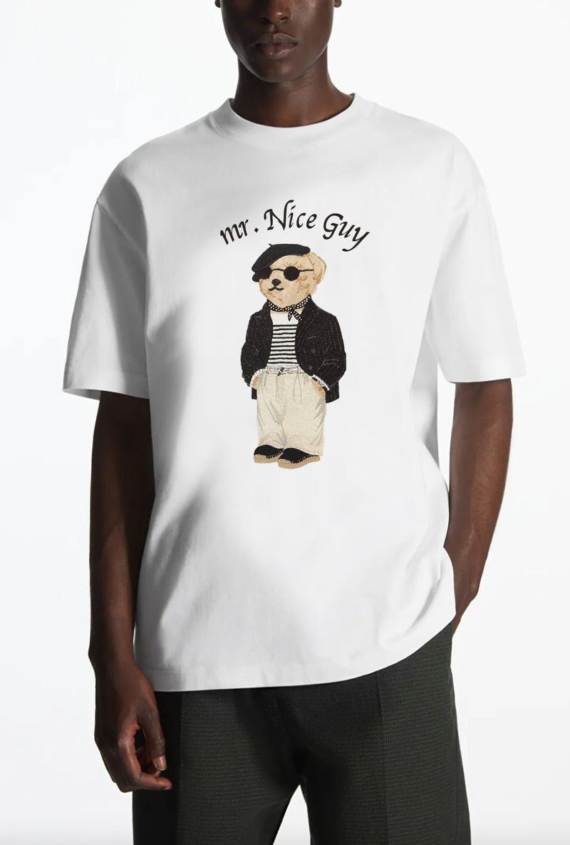 Mr. Nice Guy Cotton T-shirt - EUG FASHION