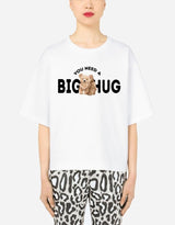 Need a Hug Cotton T-shirt - EUG FASHION