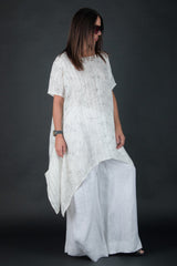 Off White Linen set Caroline - D FOLD CLOTHING