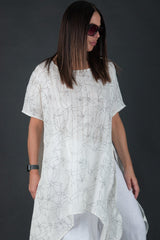 Off White Linen set Caroline - D FOLD CLOTHING