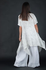 Off White Linen set Caroline - D FOLD CLOTHING