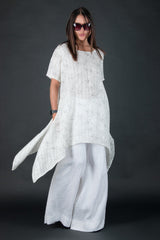 Off White Linen set Caroline - D FOLD CLOTHING