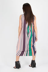 Stripe Dress ONIX SALE - EUG FASHION