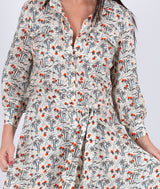 MIRA Summer Shirt Dress - D FOLD Clothing