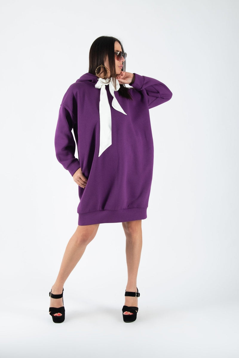 Sweatshirt Hooded Dress Molly SALE - EUG FASHION