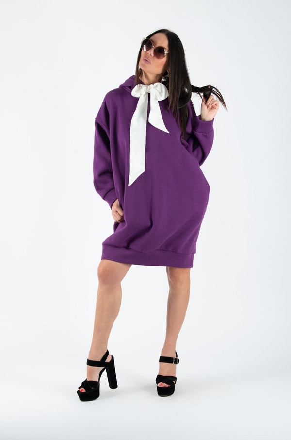 Sweatshirt Hooded Dress Molly SALE - EUG FASHION